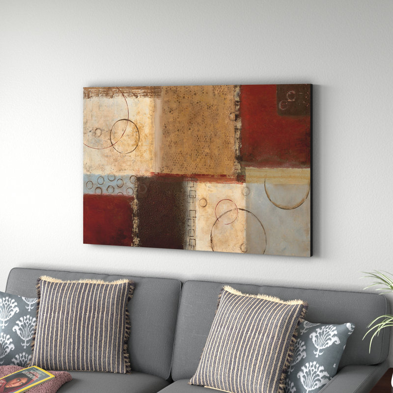 " Seasons Go Round II ", 32" H x 48" W x 1.5" D
