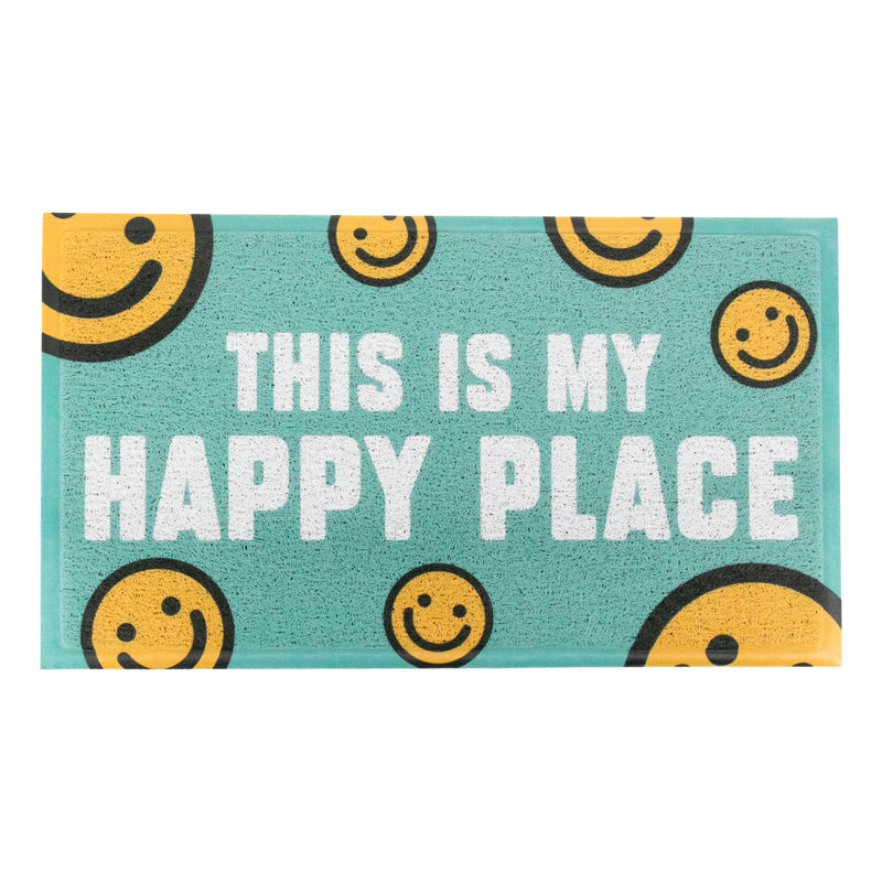 Temperence Non-Slip Indoor Doormat, Green