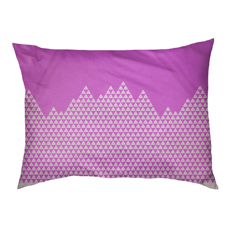 Coussin mountain dog Byrge, Moyen (30" x 20" D x 10" H), Rose