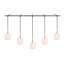 Luminaire suspendu linéaire pour îlot de cuisine 5 lumières Thiede-1746191566-1746959277