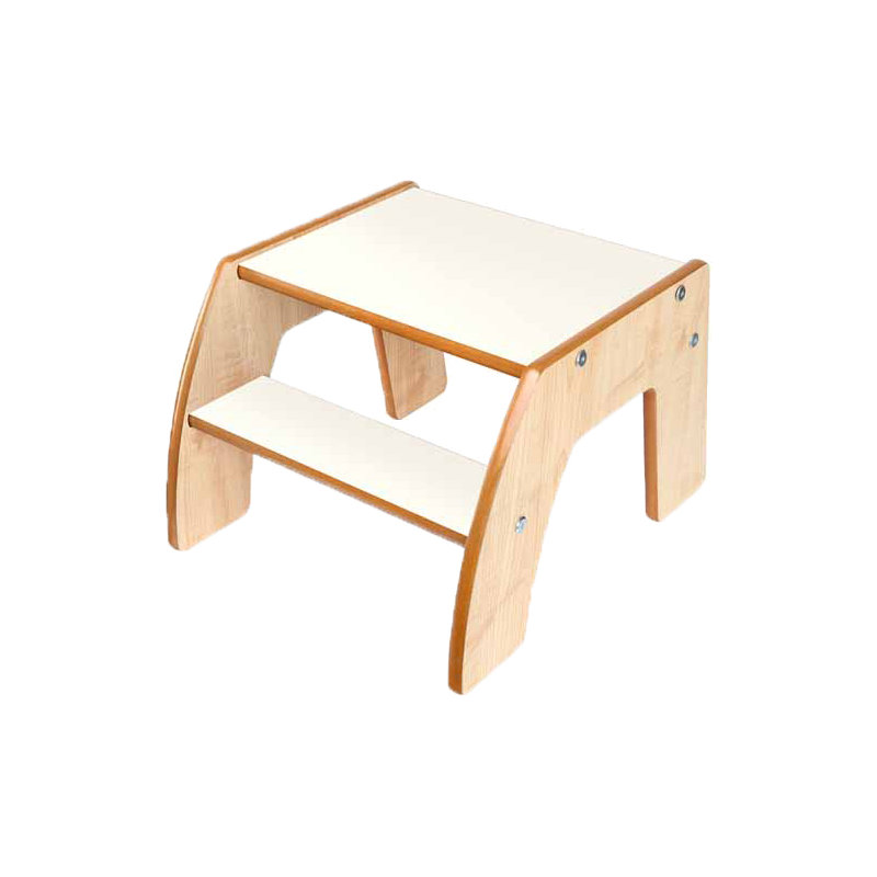 Augusta Children's Stool, White