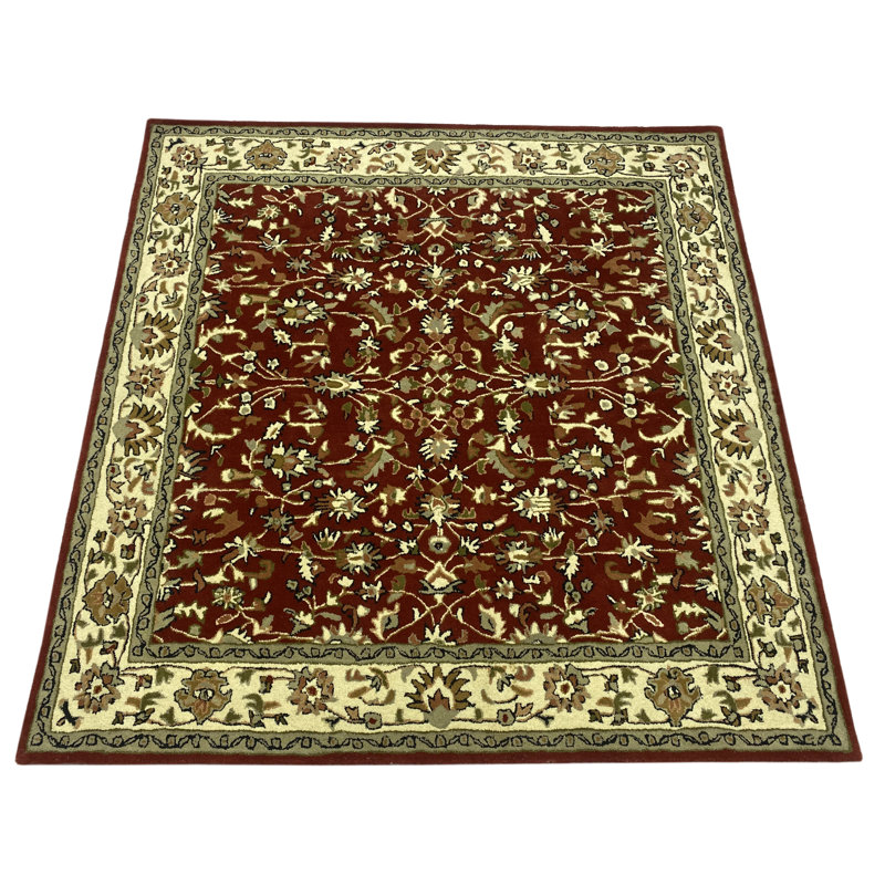 HRT Oriental Wool Hand Tufted Area Rug, Square 200 x 200cm