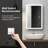Naliyah Flat LED Wall Mirror-167528125