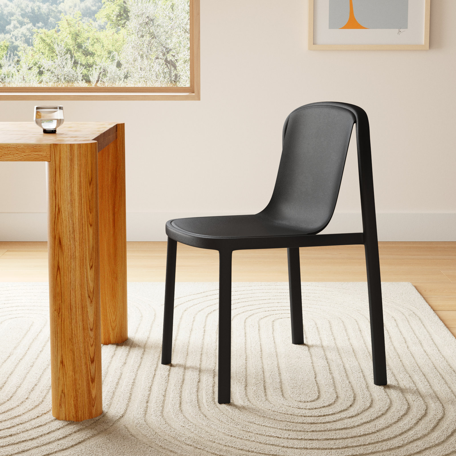 Decade Dining Chair, Black