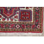 Tapis géométrique rouge 5 x 7