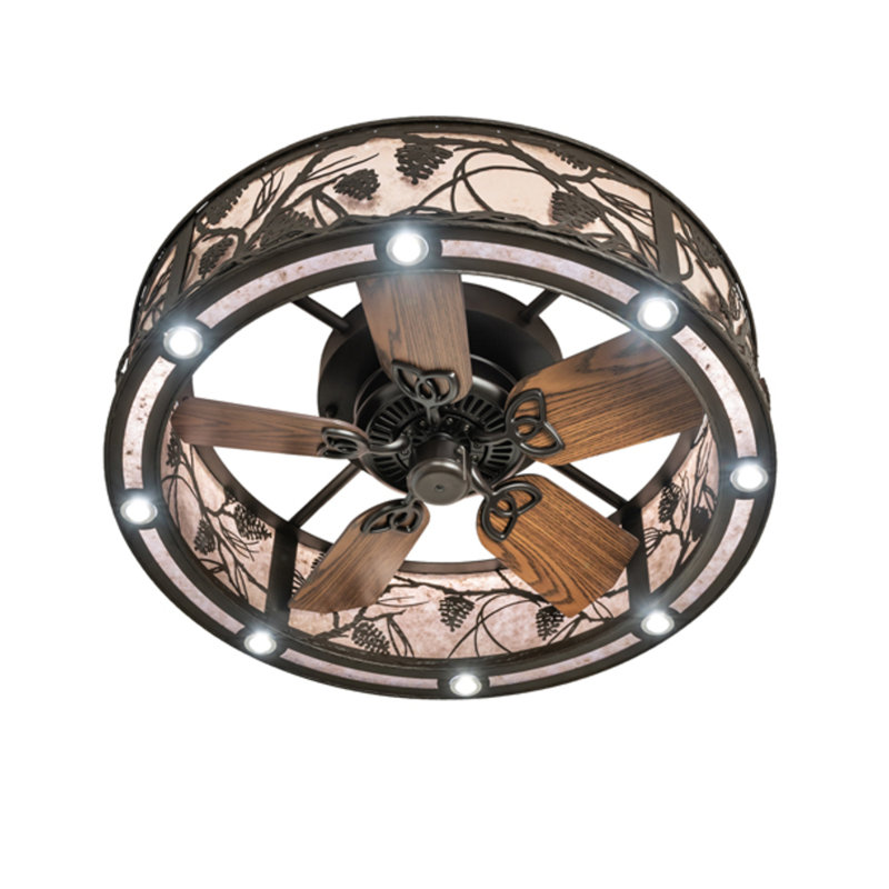 Jahmeel 30'' Ceiling Fan with LED Lights