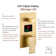 Wall Mounted Luxury Shower System with Digital Display (Rough-in Valve Included)