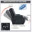 PU Infinite Position Power Lift Recliner Chair With 8-Point Vibration Massage, Lumbar Heating, And USB Charging For Elderly And Heavy Users-655683813