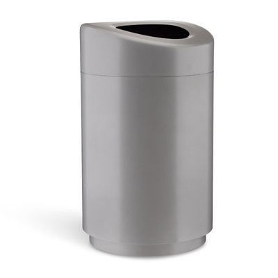 SAFCO Steel Open Top Trash Cans, 14 Gallon & 30 Gallon