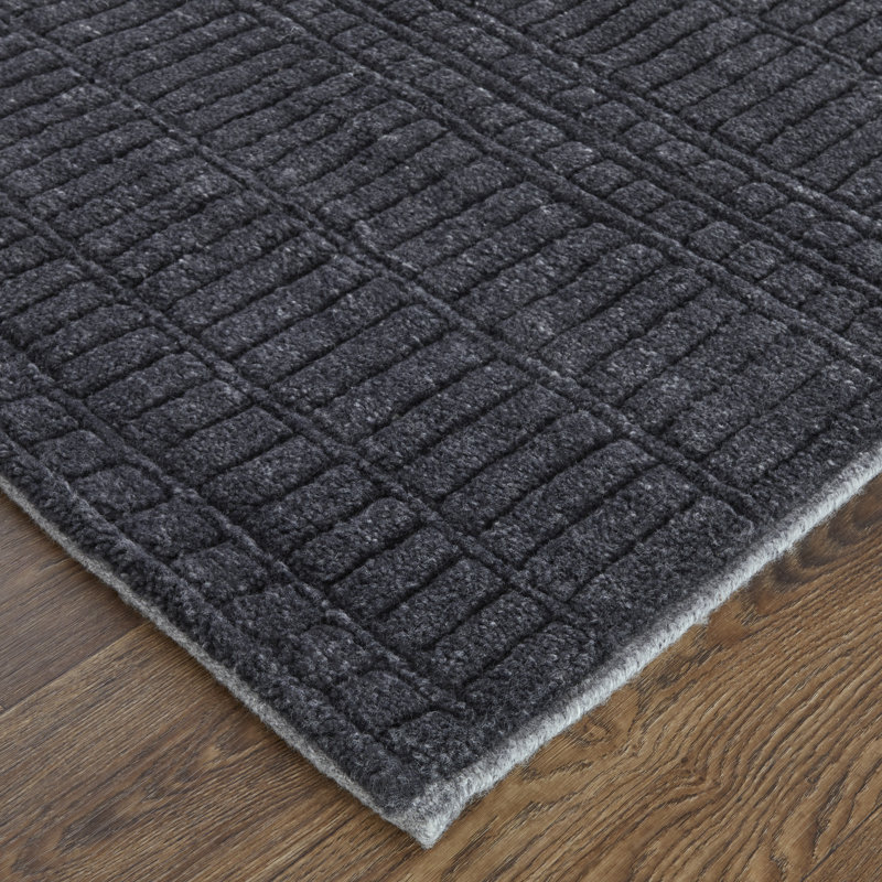 Thom Filicia Hand Knotted Wool Area Rug, Rectangle 9'6" x 13'6"