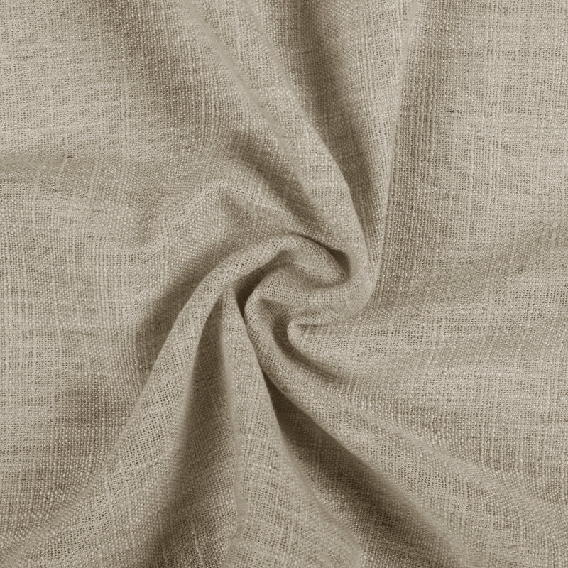 Rideau doublé à doublure pincée TWOPAGES, Gris beige, L 52 po x L 108 po