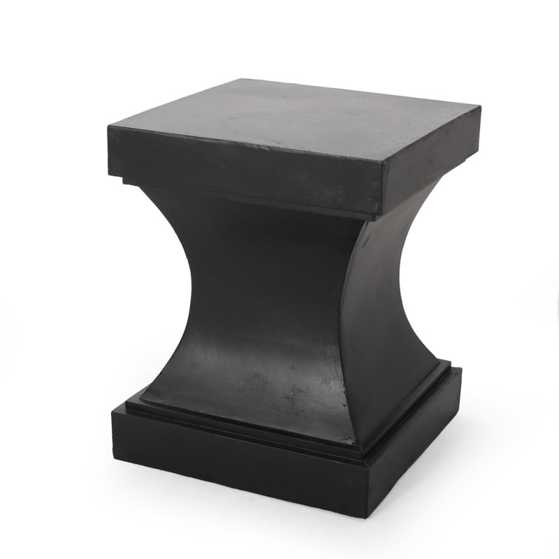 Athena Side Table （Only Include Table), Black
