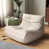 Beige Faux Leather