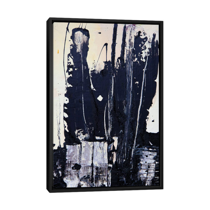 "Ardour-Veneris 1" par Shawn Jacobs, impression sur toile, H 26 po x l 18 po x P 1,5 po, Toile avec cadre noir, Pas de tapis