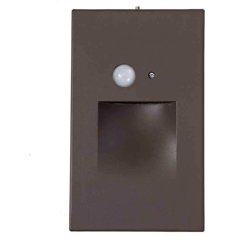 Integrated LED Aluminium Step Light, Bronze