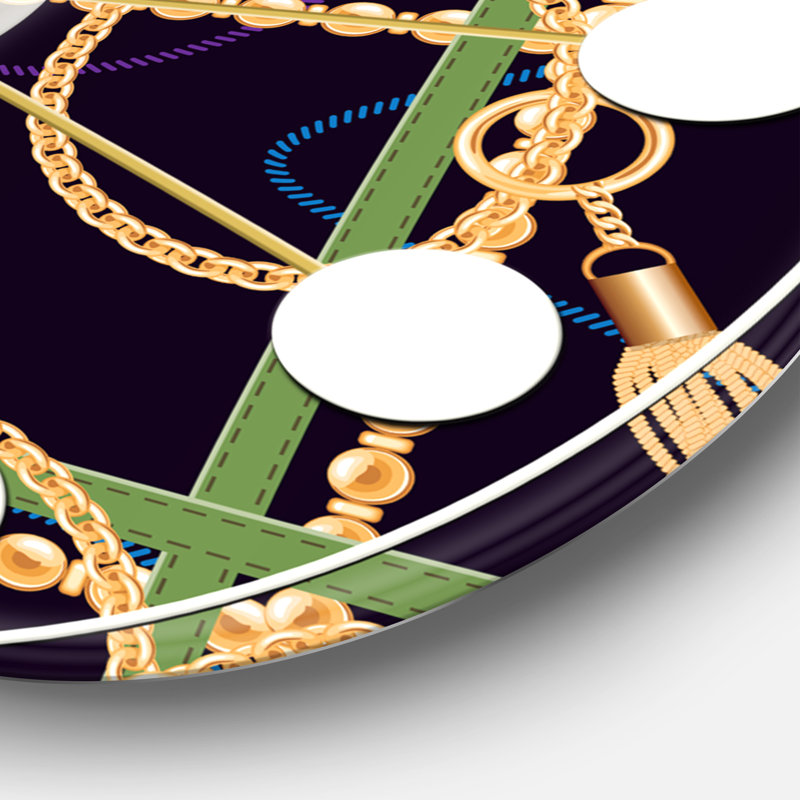 Horloge murale tendance Mid-Century, Moyenne