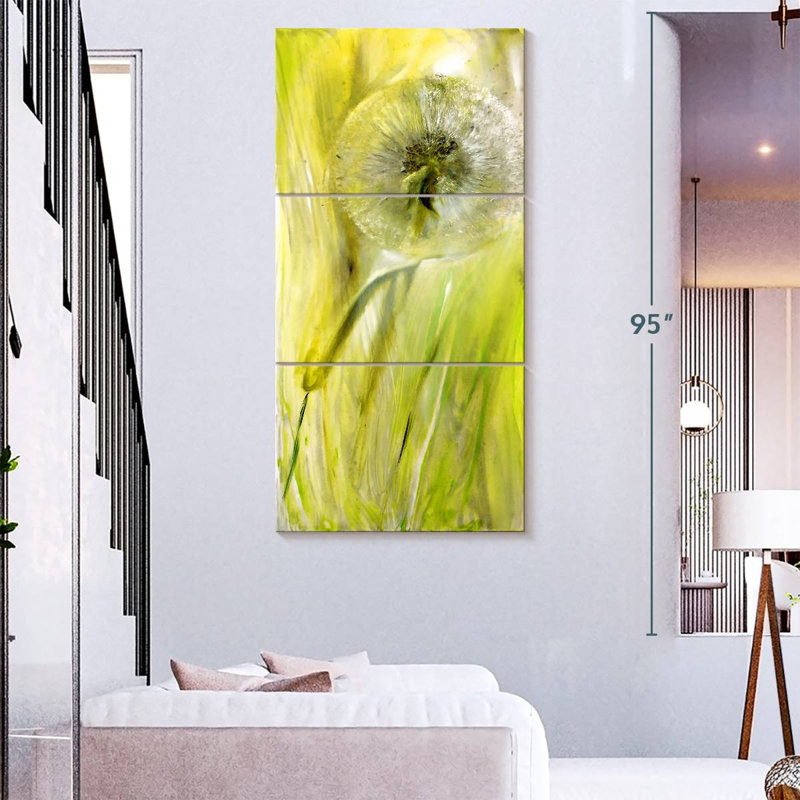 Dandelion Spring, 80" H x 39" W