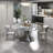 Luxury Round Microlite Stone Dining Table-104065785