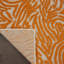 Tapis d'intérieur / extérieur orange Marazi-49786957