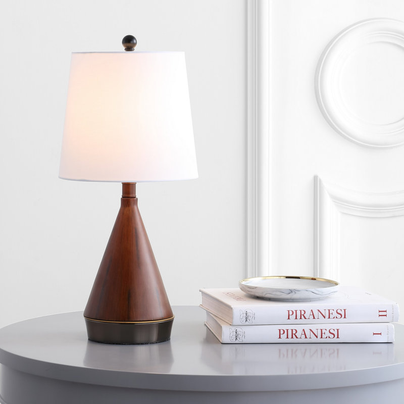 Lampe de table 21 po Jellison, Marron foncé