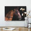 Horse Portrait - Wrapped Canvas-56633433