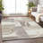 Premium Machine Washable Prisco Ivory Rug-1770328891