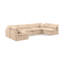 Canapé modulaire en velours 6 pièces Hinami-94482533