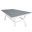 Varena Rectangular Metal Outdoor Dining Table , cm W cm D-1923296383-1923296376