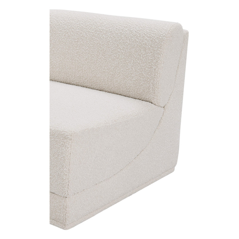 Ollie 30 Wide, Cream Boucle Fabric