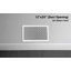 Ouverture de conduit AIR RETOUR | Couvercle de conduit lourd en aluminium coulé | Thermolaqué-117711604-117711603