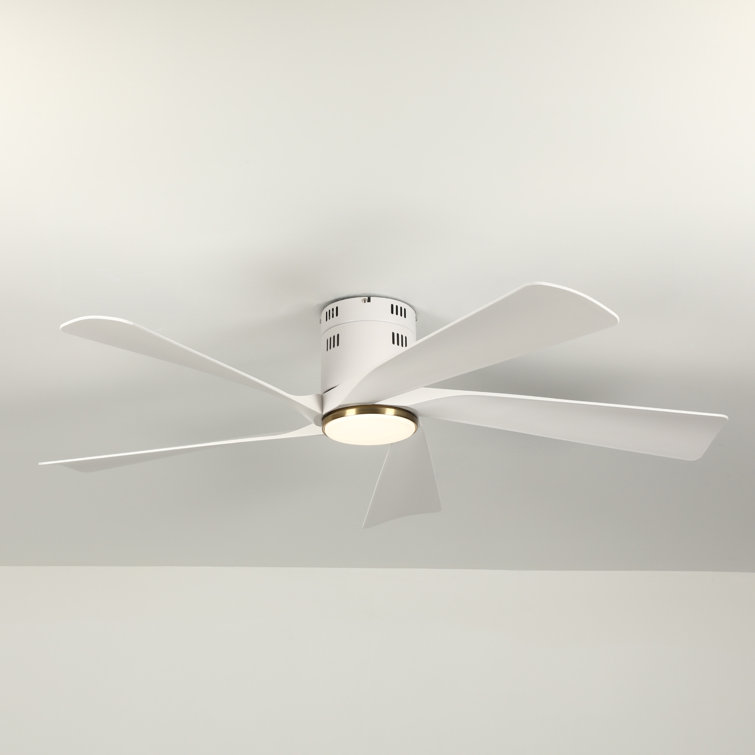 Karlena 52'' Modern Large Dimmable Ceiling Fan with LED Lights and Remote Control