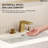 Widespread Bathroom Faucet 3 Hole, 2-handle Bathroom Sink Faucet with Drain Assembly-79598404
