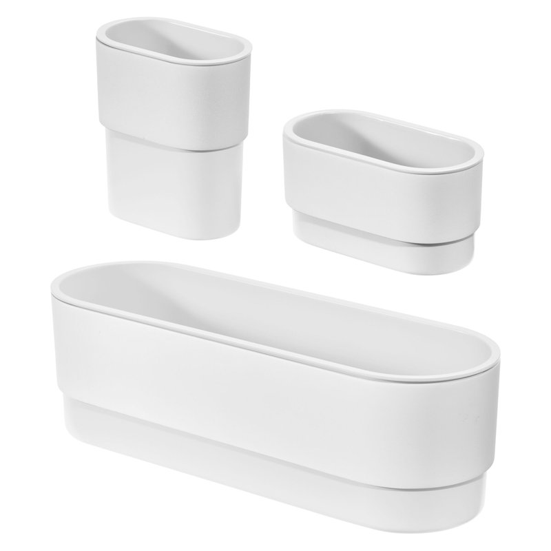 Ensemble d'accessoires de salle de bain auto-adhésif 3 pièces iDesign