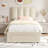 Cahlin Twin Storage Bed Frame With Storage Drawer Twin Only 1 Drawer Upholstered Adjustable Headboard Platform Bed-856237690-813259943