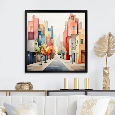 Street Art Paint I - Cityscapes Canvas Print