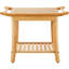 Bamboo Shower Bench 24 x 13.8 x 18.9 in Shower Stool Chair for Bathroom