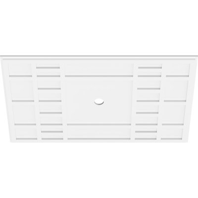 Beaux Architectural Grade PVC Contemporary Ceiling Medallion