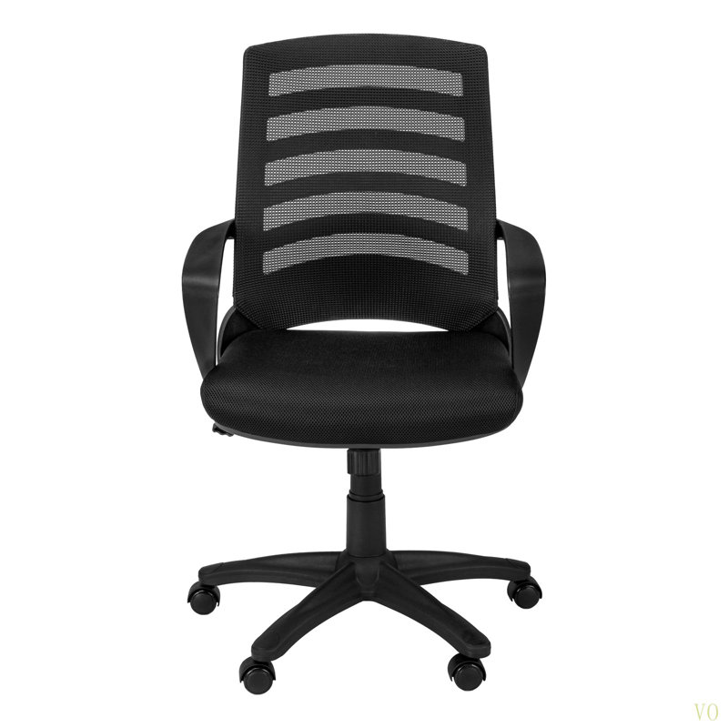 Chaise de bureau, hauteur réglable, pivotante, ergonomique, accoudoirs, bureau d'ordinateur, travail, métal, contemporain, moderne