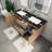 Castin 60" Wall-Mounted Double Bathroom Vanity Set-1322577314