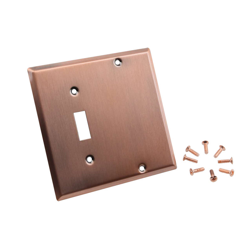 Fashion 1 - Gang Standard Combination Wall Plate