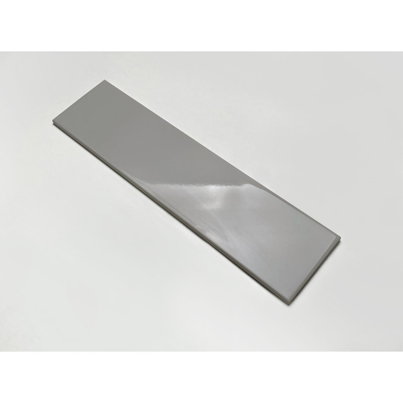 Carreau de céramique 4 "x 16" Hudson, Taupe brillant