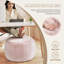 Repose-pieds 29 po en fausse fourrure-2145487935
