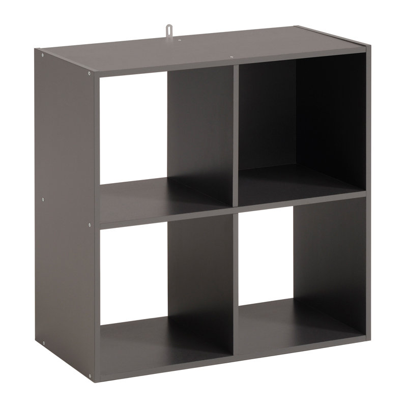 Bibliothèque à cubes aarav, Gris foncé
