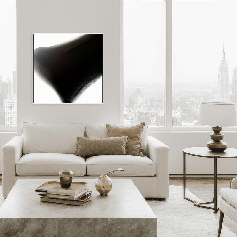'Coming Alive After Dark' Framed Print Wall Art By Samerra, 12" H x 12" W x 2.375" D, Brown, Framed Print without Mat