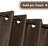 Linen Blackout Curtain for Bedroom/Living Room Thermal Insulated Grommet Linen Look Curtain Drapes Primitive Textured Burlap Effect Window Drapes 1 Panel-2076261331-2076261160