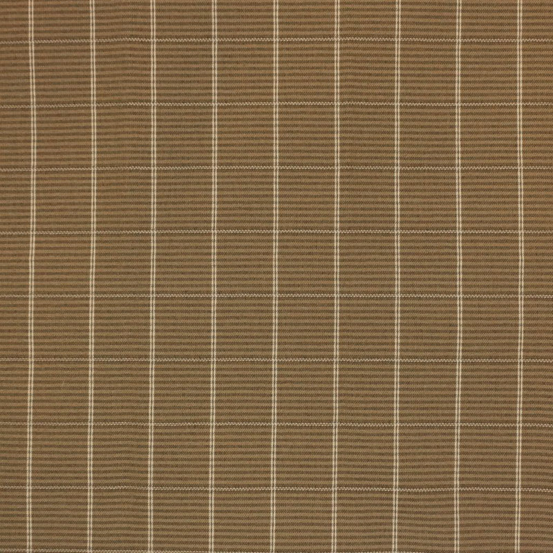Piccadilly Plaid Cotton Blend Fabric, Taupe