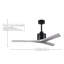 Mollywood - 42" Ceiling Fan - Textured Bronze Finish - Matte Black Blades-465038777-413141962-465038778