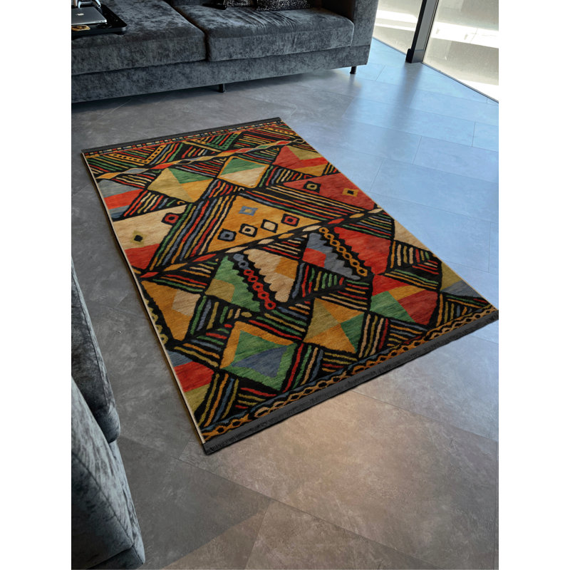 Tapis rectangulaire Wimjan, Rectangle 4 pi x 5 pi 11 po