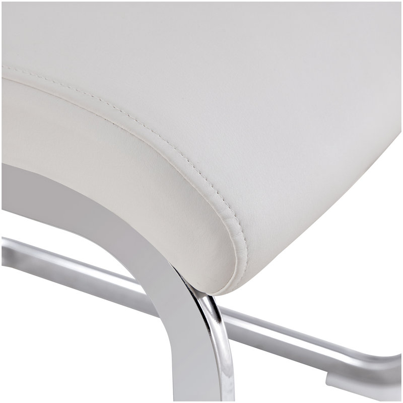 Chaise d'appoint blanche Cenka