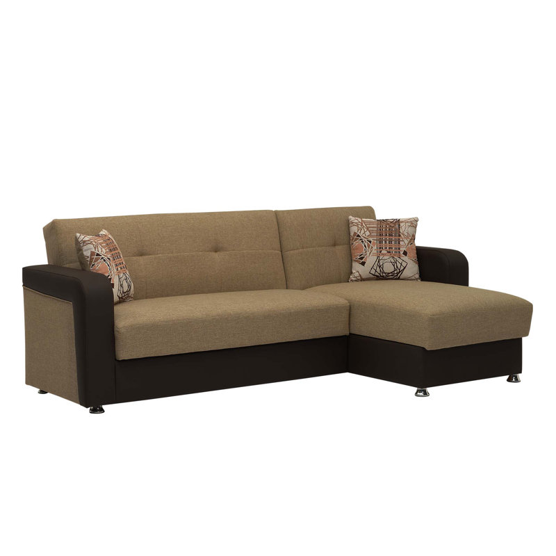 Chaise longue convertible avec rangement PrimeNest Defrancisco Collection